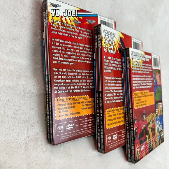 2009-10 GI Joe Real American Hero DVD Season 1 - 1.1, 1.2, 1.3 - Picture 8 of 8